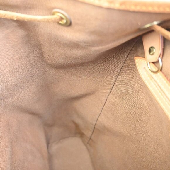 LOUIS VUITTON Montsouris GM Backpack Bag Monogram Leather Brown M51135 11EF273 - Picture 2 of 16